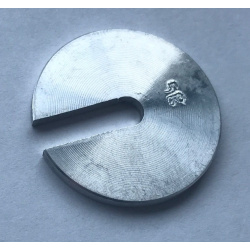 Slotted Mass, Slotted Weight, 5 Grams, For Aluminum Hangers
