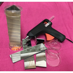 Make A Kaleidoscope without glue gun (Essential Materials)