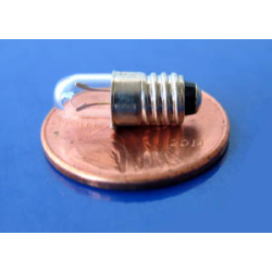 Subminiature Light Bulb, E5.5, 6V, 40 Ma, One Unit
