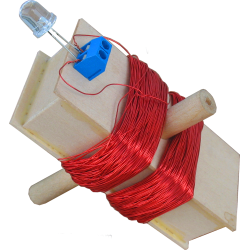 Wooden Generator Science Kit Assembled (Put Together)