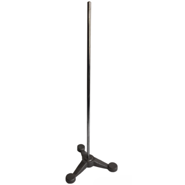 laboratory-support-stand-with-triangular-cast-iron-base-and-steel-rod
