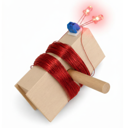 Wooden Dynamo Generator STEM Kit